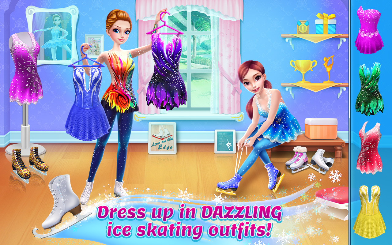 Ice Skating Ballerina | Play free on idolsgift!