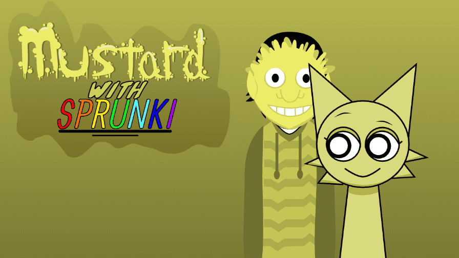Sprunki Mustard | Play free on idolsgift